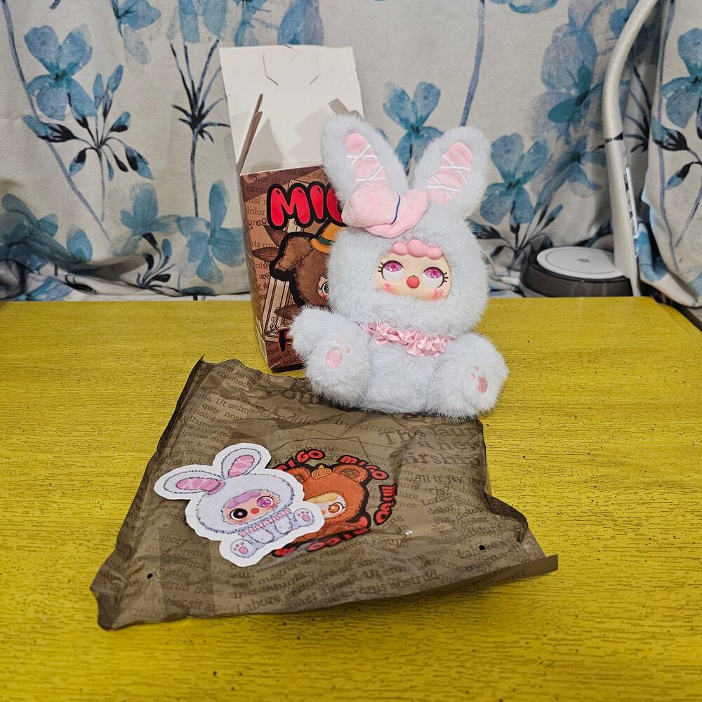 MIGO Fairy Tales Vinyl Plush Pendent Blind Box OPENED CONFIRMED Time Rabbit